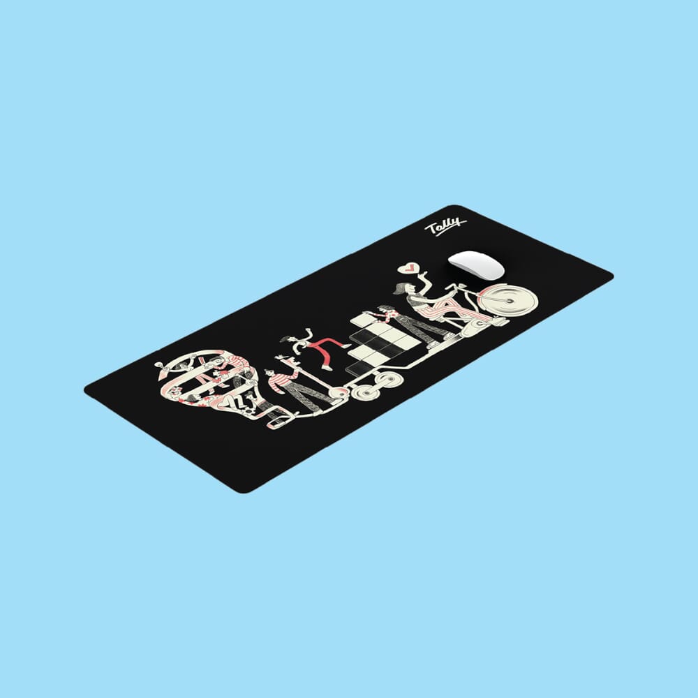 Idea Large Desk Mat Black